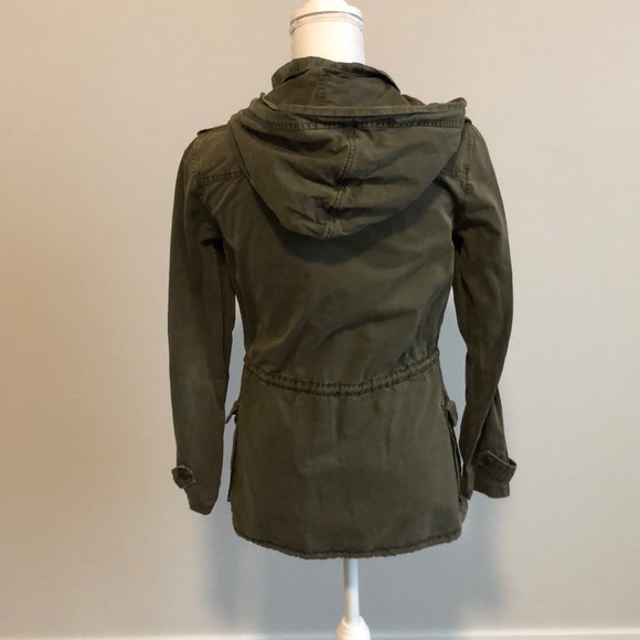 Military Green Coat by BNCI by blanc noir - Picture 3 of 4